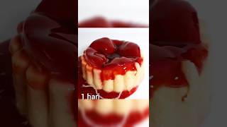 Puding Vanila dan Saus Stroberi #timelapse #puding #strawberry