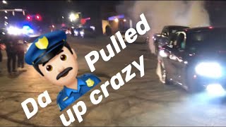 Dodge Chargers shut down car meet/Police Chase