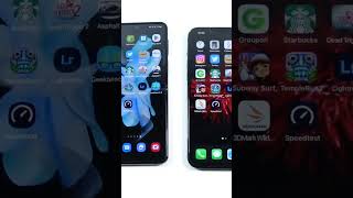 speed test: iphone 13 pro max vs samsung z flip 4