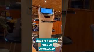 Robots serving food at restaurant #japan #indianinjapan #bengalivlog #india #travelvlog #technology