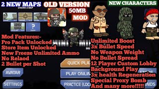 How to download mini militia old version 4.2.8 hack unlimited ammo and nitro