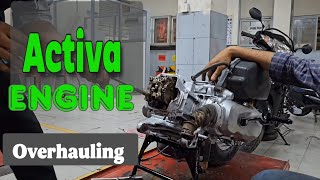 Activa engine work #activa #enginework