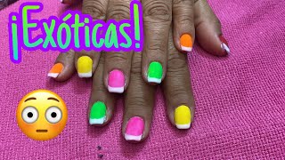 Uñas exóticas hermosas!!