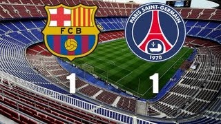 [HD] Barcellona-PSG 1-1 Champions League 2013