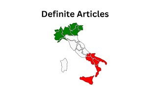 Italian - definite articles