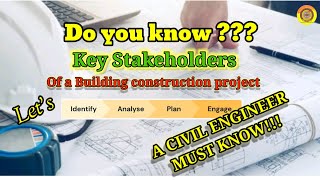 Key Stakeholders // Building construction project #vimutti#civilengineering