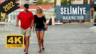 Selimiye Walking Tour | Marmaris Muğla Turkey | 4K UHD 60fps | Turkey Travel 2022