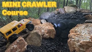 How to build mini rock crawler course part 2