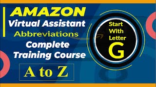 What does GL GV GP GST stand for | Amazon Abbreviations Seller Central for Virtual Assistant Course?