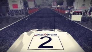 WRC2 gameplay Le Firstplan 1 Rally France PS3 G25