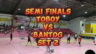 SF SET 2 TOBOY VS BANTOG MEN'S EDITION 5th AFT Volleyball League 2023 Asingan #volleyball #league