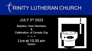 WORSHIP: JULY 3rd 2022 Holy Communion and so much more