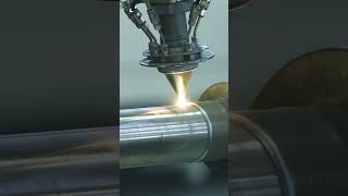 Laser Cladding Machine Test Samples - piston rod, piston crown repair