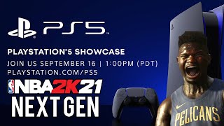 NBA 2K21 NEXT GEN REVEAL NEXT WEEK! PLAYSTATION 5 SHOWCASE!