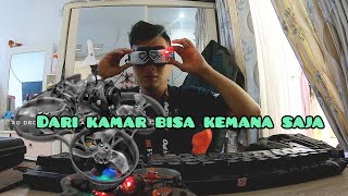 DRONE SEKECIL INI SANGAT BAGUS?? Kerumah Temen Pake Drone Kecil