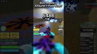 MAX DAMAGE KITSUNE in Blox Fruits is Insane!