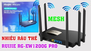 Giá quốc dân mà nhiều RÂU thế. Bộ phát sóng wifi Ruijie RG-EW1200G PRO. Có nên mua không ?