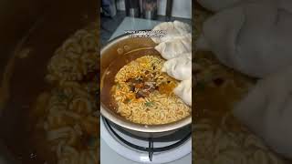 WEIRD DUMPLING HACK THAT WORKS!! #ramyeon #dumplings #foodhacks