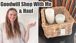 Let’s Do A Quick Goodwill Trip! & Small Haul ☀️