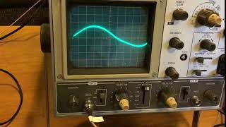 Clean output power testing with an oscilloscope and guitar