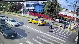 Car Hits Two Pedestrians in Terrifying Accident | Caught on Camera