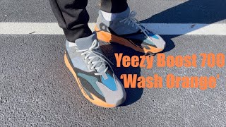 Yeezy Boost 700 'Wash Orange' On Feet Look & More!!!