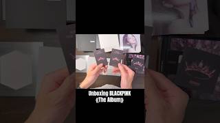 Unboxing BLACKPINK 《The Album》 #blackpink #blink #kpop #jisoo #jennie #rosé #lisa #yg #블랙핑크 #