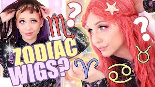 THE 12 ZODIAC SIGNS AS HAIR!? | Wig Review: Youvimi Constellation Series