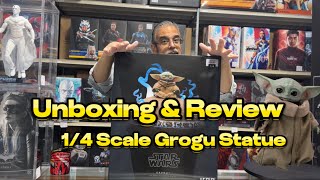 IRON STUDIOS: UNBOXING & REVIEWING 1/4 SCALE GROGU