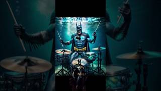 😱 AVENGERS Mermen Play Drums #shortsfeed #shorts #marvel #avengers #viral #drums