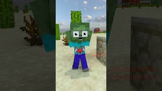 Zombie Encounters Iron Golem on Summoning Ritual  - Baby zombie minecraft animations