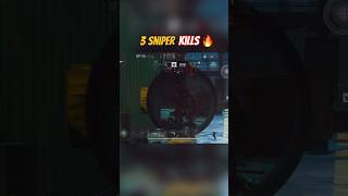 Quick 3 Sniper Kills in Warzone Mobile 🔥 #shorts #warzonemobile