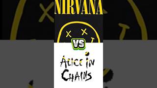 Nirvana or Alice? Which one is bigger? Why?... #nirvana #grunge #rock