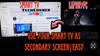 HOW TO USE YOUR SMART TV AS YOUR SECONDARY OR MIRROR MONITOR | SIMPLE AND FAST TUTORIAL