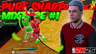 *NEW* NBA 2K25 PURE SHARPMIXTAPE #1 | BEST 2 WAY SHARP BUILD AND JUMPSHOT