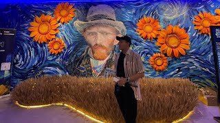 TLTA - Van Gogh art lightning Giga Mall, timelines story