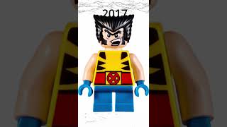 WOLVERINE MINIFIG EVOLUCION EN LEGO #lego