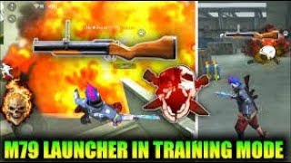 how to take M79 in training mode in free fire // fulloffgaming