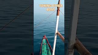 TOWING OTHER BOAT#shorts