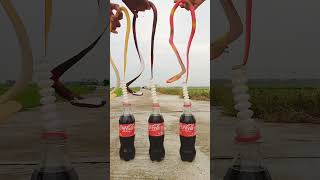 eksperimen Coca Cola Vs Mentos, Ular #shorts