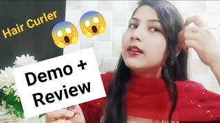 Meesho hair curler review & Demo😱worth or not🤔 lets watch..