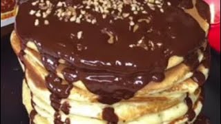 Les meilleurs pancakes au chocolat délicieux avec des ingrédients toujours chez toi!