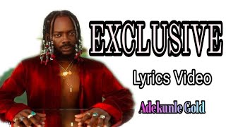 Adekunle Gold ft.Olayinka - Exclusive lyrics - YouTube You're talking yada you start another fight