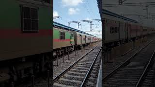 High Speed Indian Railway on Nasik Road Maharashtra