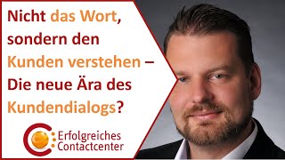 ECC2021 Nich das Wort sondern den Kunden verstehen Florian Daerr