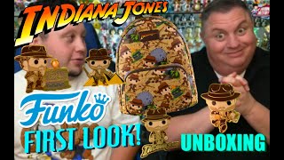 Funko Unboxing! New Indiana Jones Funko Mini Backpack & Pins | FIRST IN HAND LOOK