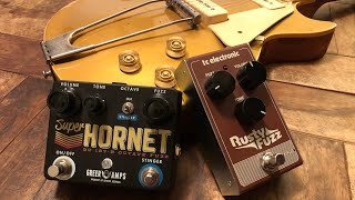 Fuzz pedal shootout: Greer Amps Super Hornet v’s TC Electronics Rusty Fuzz