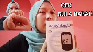 Cara Cek gula darah sendiri