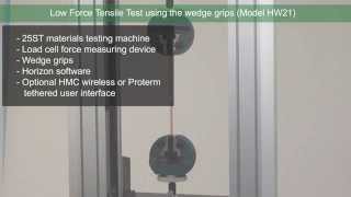 Tinius Olsen 25ST Tensile Test with Wedge Grips