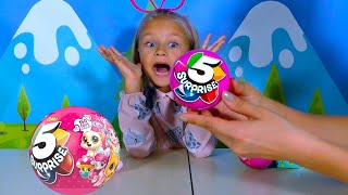 Сюрпризы для Ярославы! Zuru 5 Surprise Unboxing Blind Bag Review